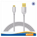 AWD001 High Quality Braided wholesale mini usb cable micro usb data cable